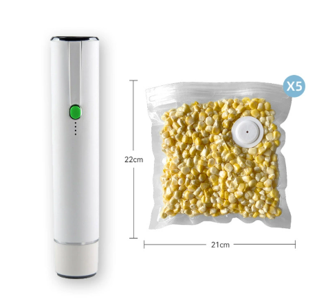 Vacuum Food Storage Bag Set with Electric Pump